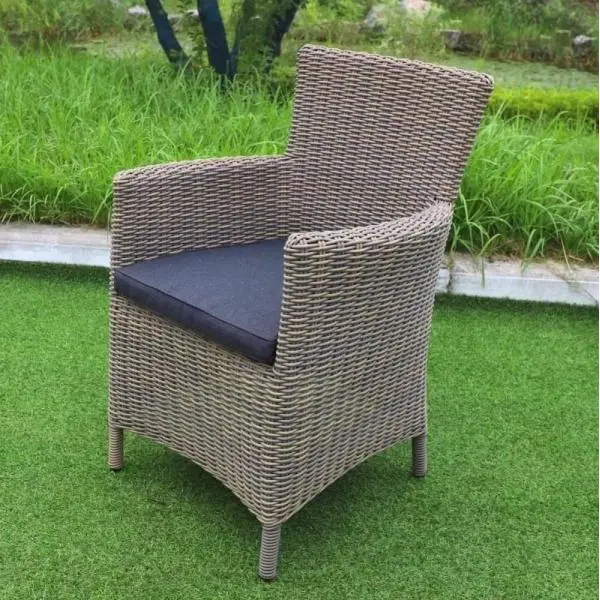 Кресло из искусственного ротанга Afina Garden AM-395C-Grey