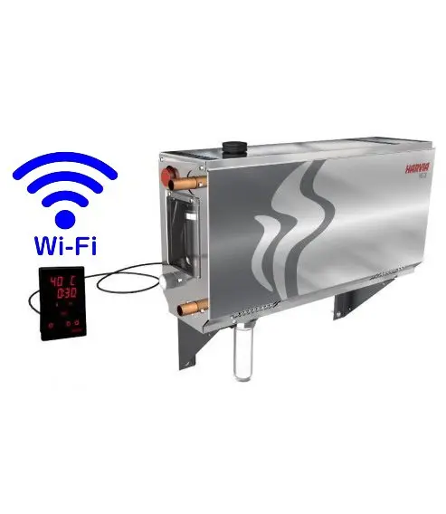 Парогенератор Harvia HELIX HGX45XW для хамама 4.5 кВт с контрольной пaнелью WiFi в комплекте
