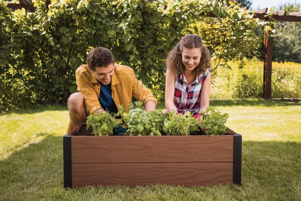 Грядка для растений Keter Maple Trough, brown