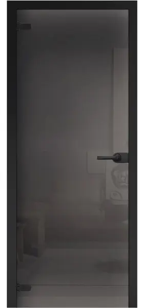 Дверь стеклянная межкомнатная MaybahGlass Classic BC05, 600х2000, серое