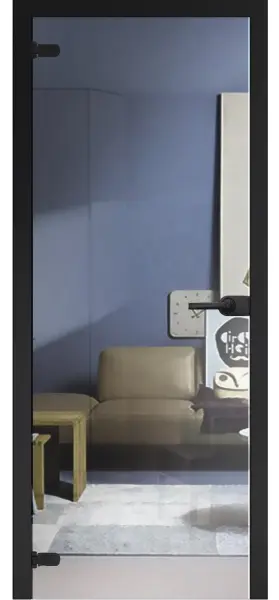 Дверь стеклянная межкомнатная MaybahGlass Classic BC01, 800х2000, прозрачная