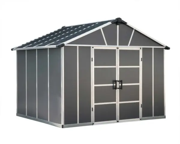 Сарай пластиковый Palram Yukon 11x9' ft, dark grey