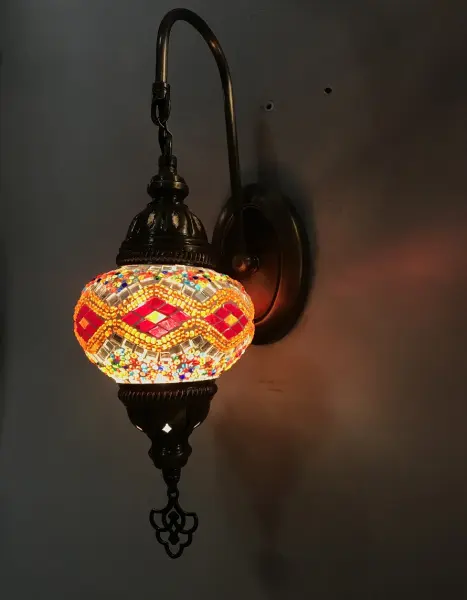 Светильник мозаичный в восточном стиле WM-014/V