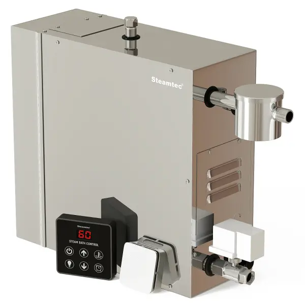 Парогенератор Steamtec KEY-120 12 кВт для бани и хамама c пультом управления 