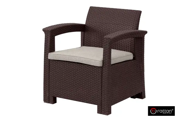 Комплект садовой мебели B:Rattan Comfort 5, венге