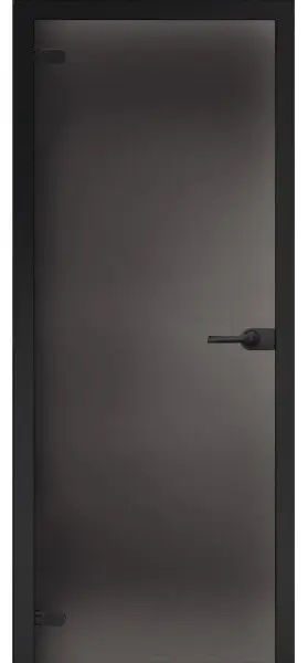 Дверь стеклянная межкомнатная MaybahGlass Classic BC06, 600х2000, серое матовое