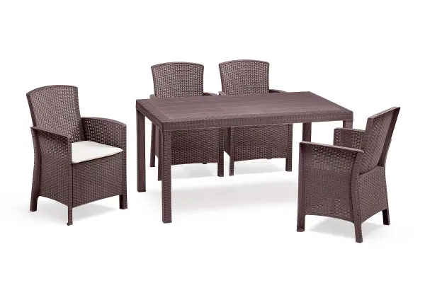 Кресло пластиковое B:Rattan Lido, wenge