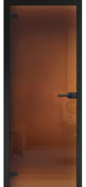 Дверь стеклянная межкомнатная MaybahGlass Classic BC03, 600х2000, бронза