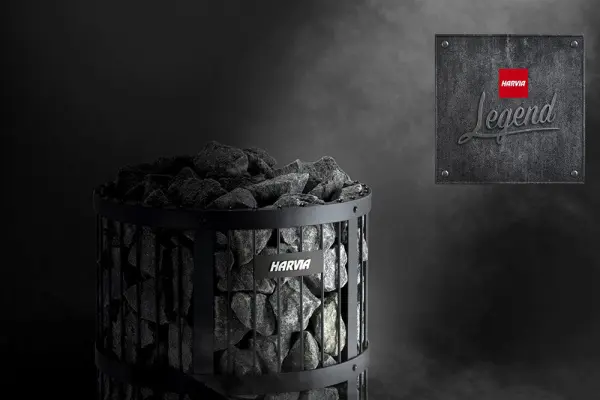 Печь для бани Harvia Legend 240 на дровах, WK240LD, диаметр дымохода 115 мм
