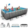 Каркасный бассейн Intex 549х274х132см, фильтр-насос и аксессуары в комплекте, 26356