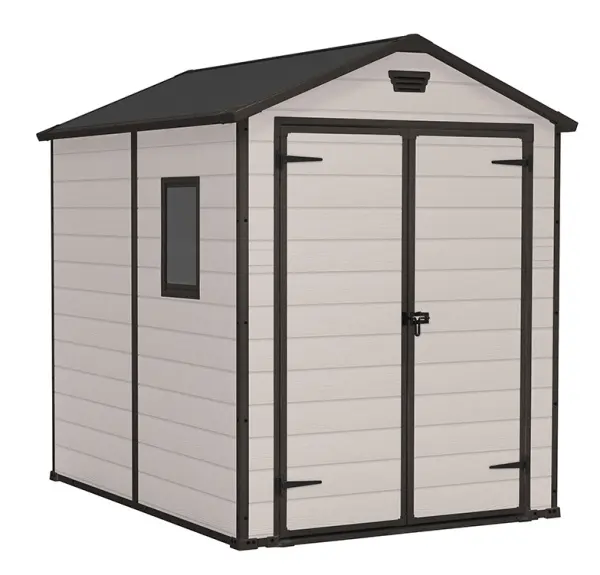 Сарай пластиковый Keter Manor 6x8' ft DD, бежевый