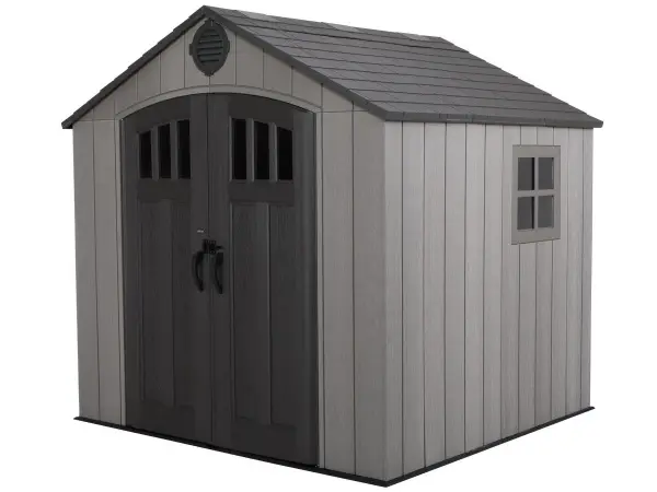 Пластиковый сарай WoodLook LifeTime 238 х 223 см, 60299