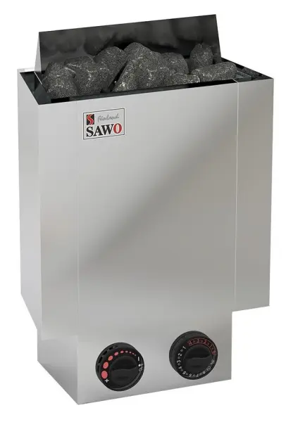 Электрическая печь для сауны Sawo Nordex Mini NRMN-36NB-Z с управлением на корпусе в интернет-магазине WellMart24.com