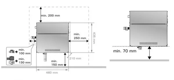 Парогенератор Harvia HGD45XW 4.5 кВт с контрольной панелью WiFi в комплекте