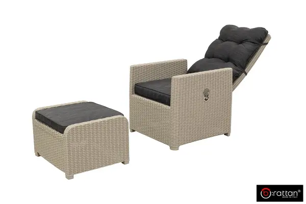 Кресла пластиковые B:Rattan Manchester Otto set 2, grey