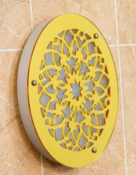 Светодиодный светильник Premier Decor Vostok, IP65, цвет золото, 