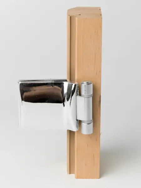 Дверь DoorWood Графит матовый для бани, 700 х 1900 мм, без порога, стекло серое матовое, коробка ольxа