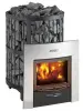 Дровяная печь для бани Harvia Legend 240 DUO, WK240LDLUX, диаметр дымохода 115 мм