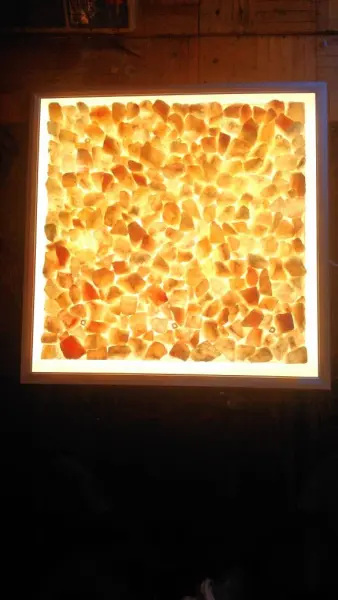 Панно из колотой гималайской соли 50x50 см