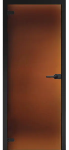 Дверь стеклянная межкомнатная MaybahGlass Classic BC04, 800х2000, бронза матовая