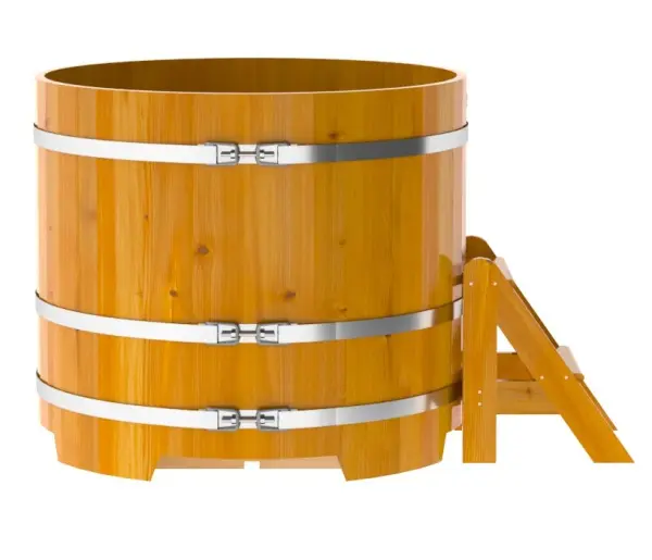 Купель круглая BentWood D=1,17 h=1,0 (лиственница натуральная)