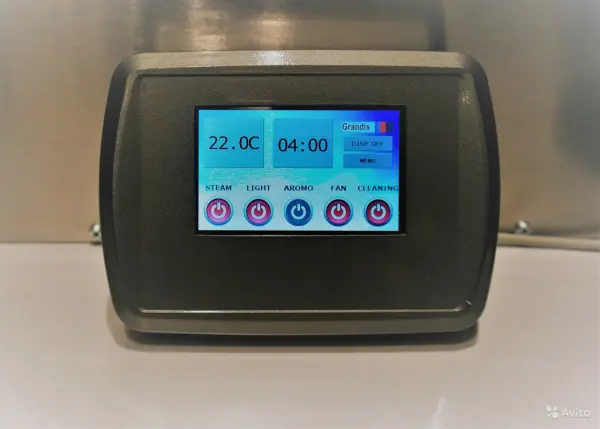 Парогенератор Grandis DS-30, 3 кВт для бани и хамама с LCD панелью