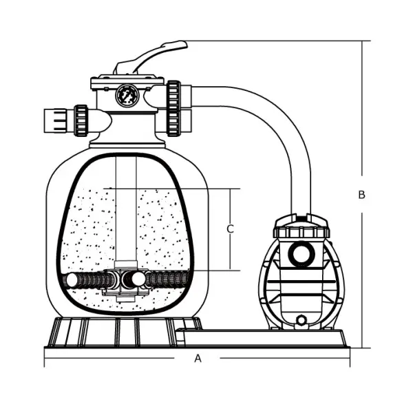 Фильтрационная система Aquaviva FSF400