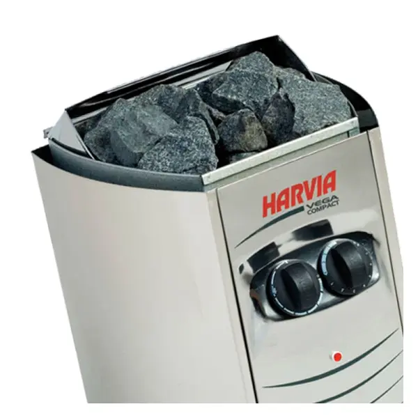 Печь для сауны Harvia Vega Compact BC23 мощностью 2,3 кВт управление на корпусе, до 12 кг камней в интернет-магазине WellMart24.com