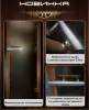 Дверь DoorWood Графит матовый для бани, 700 х 1900 мм, без порога, стекло серое матовое, коробка ольxа