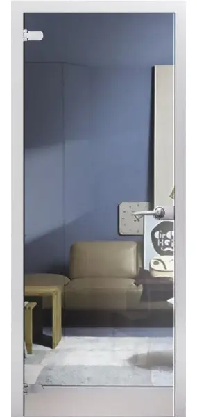 Дверь стеклянная межкомнатная MaybahGlass Classic CC01, 600х2000, прозрачная